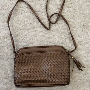 Copper Woven Purse